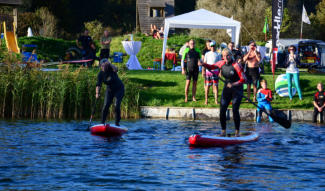 Groartige Stimmung beim SUP-Contest